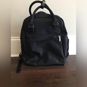 Black Open Story backpack from Target.